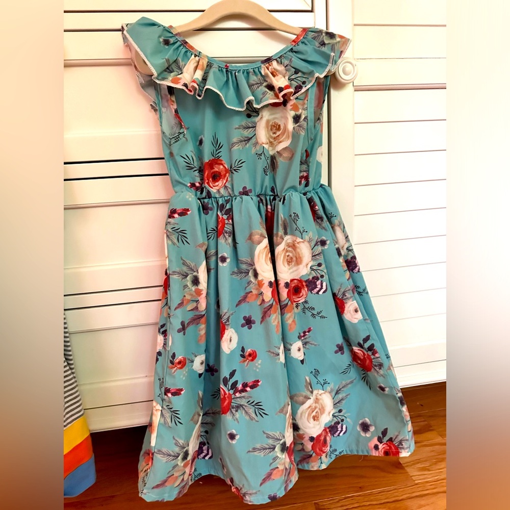 Floral print dress